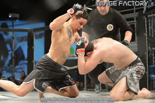 2012-04-21 Milano in the cage 2 - Mixed Martial Arts 0109 Andrea Rinaudo-Fabrizio Calio